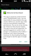 برنامهنما Root Base عکس از صفحه