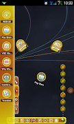 TSF Shell Theme Yellow HD تصوير الشاشة 3
