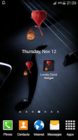 Lovely Clock Widget imagem de tela 2
