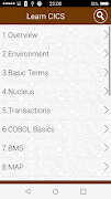 Mainframe tutorials Screenshot 1