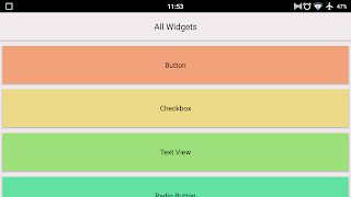 Android UI Programming syot layar 2
