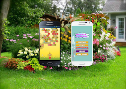 برنامه‌نما Bubble Flower Shooter عکس از صفحه