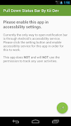 Pull Down Status Bar скриншот 1