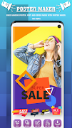 Poster Maker, Poster Designer, Ads Page Designer imagem de tela 1