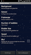 برنامه‌نما TINY BUBBLES LIVE WALLPAPER عکس از صفحه