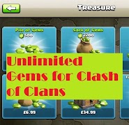 برنامه‌نما Unlimited Gems for Clash of Clans عکس از صفحه