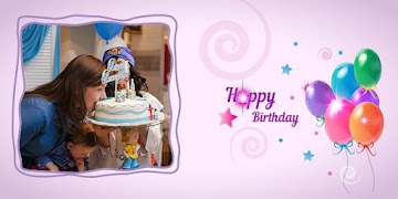 Birthday Photo Frame পোস্টার