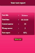 Science quiz captura de pantalla 4