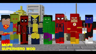 Superhero Mod For MCPE 截圖 3