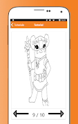 How to Draw Animal Jam Characters syot layar 6