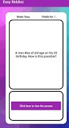 Riddlez - riddles for fun تصوير الشاشة 3