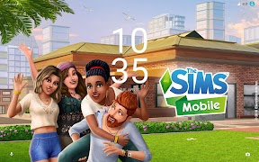 XPERIA™ The Sims Mobile Theme скриншот 5