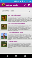Animal Mod For MCPE* screenshot 1
