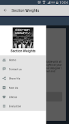 Section Weights ภาพหน้าจอ 1