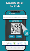 Lector de códigos QR y lector generador de códigos captura de pantalla 4