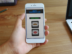 برنامهنما Fever Thermometer Check Prank عکس از صفحه