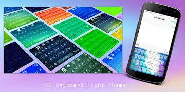 GO Keyboard Light Theme পোস্টার