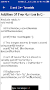 C and C++ Tutorials ภาพหน้าจอ 4