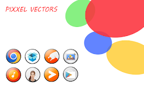 Pixel icon pack syot layar 1