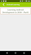 Android Learning скриншот 2