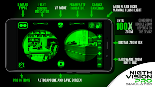 برنامه‌نما Night Vision Pro (SIMULATED) عکس از صفحه