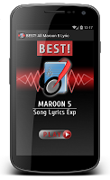 Maroon 5 Sugar Lyrics screenshot 1