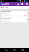 برنامه‌نما Coniq Scanner عکس از صفحه