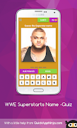WWE Superstars Name -Quiz স্ক্রিনশট 6