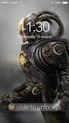 AppLock Theme Steam Robot Screenshot 6