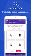 Knock Lock - AppLock Screen 截图 1