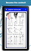 Beginner workout plan স্ক্রিনশট 5