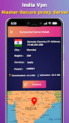 India Vpn Master - Secure Proxy Server স্ক্রিনশট 2