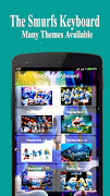 Smurfs Keyboard স্ক্রিনশট 1