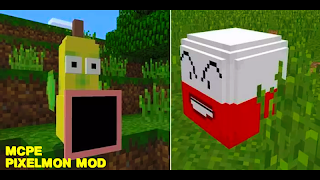 پوستر Pixelmon Mod For MCPE