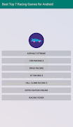 মোবাইলের জন্যে ১০টি ফ্রি কার রেসিং গেম screenshot 1