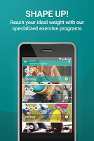 برنامه‌نما DFit: Diets and Fitness عکس از صفحه