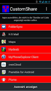 1 Schermata CustomShare
