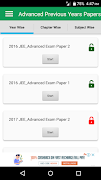 JEE ADVANCED Test Series Last years Solved Papers Ekran Görüntüsü 2