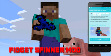 Fidget Spinner Mod for MCPE скриншот 1