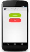 برنامه‌نما Progress Button Sample عکس از صفحه
