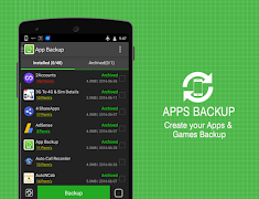 Apps Backup - Restore, Share poster