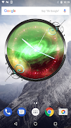 3D Galaxy Analog Clock syot layar 5