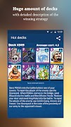 最好的甲板. Decks for Clash Royale 截图 4