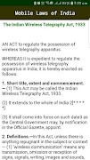 برنامه‌نما Indian Mobile Laws عکس از صفحه