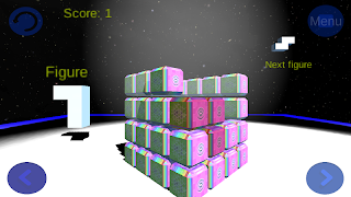 برنامه‌نما Quadris3D عکس از صفحه