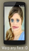 Funny Face warp poster