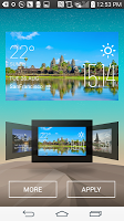 Cambodia Weather Widget/Clock screenshot 1