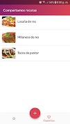 برنامه‌نما Compartamos recetas عکس از صفحه