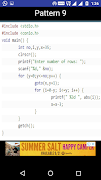 C Pattern Programs ảnh chụp màn hình 3