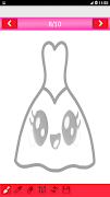برنامه‌نما How to draw Cute Dresses عکس از صفحه
